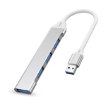 موزع USB 3.0 بأربعة منافذ، محول توسعة USB عالي السرعة
