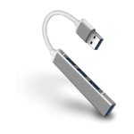 ⁦موزع USB 3.0 بأربعة منافذ، محول توسعة USB عالي السرعة⁩ - الصورة ⁦2⁩