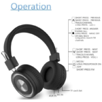 ⁦سماعة سودو Sd-1002 اللاسلكية - أسود⁩ - الصورة ⁦4⁩